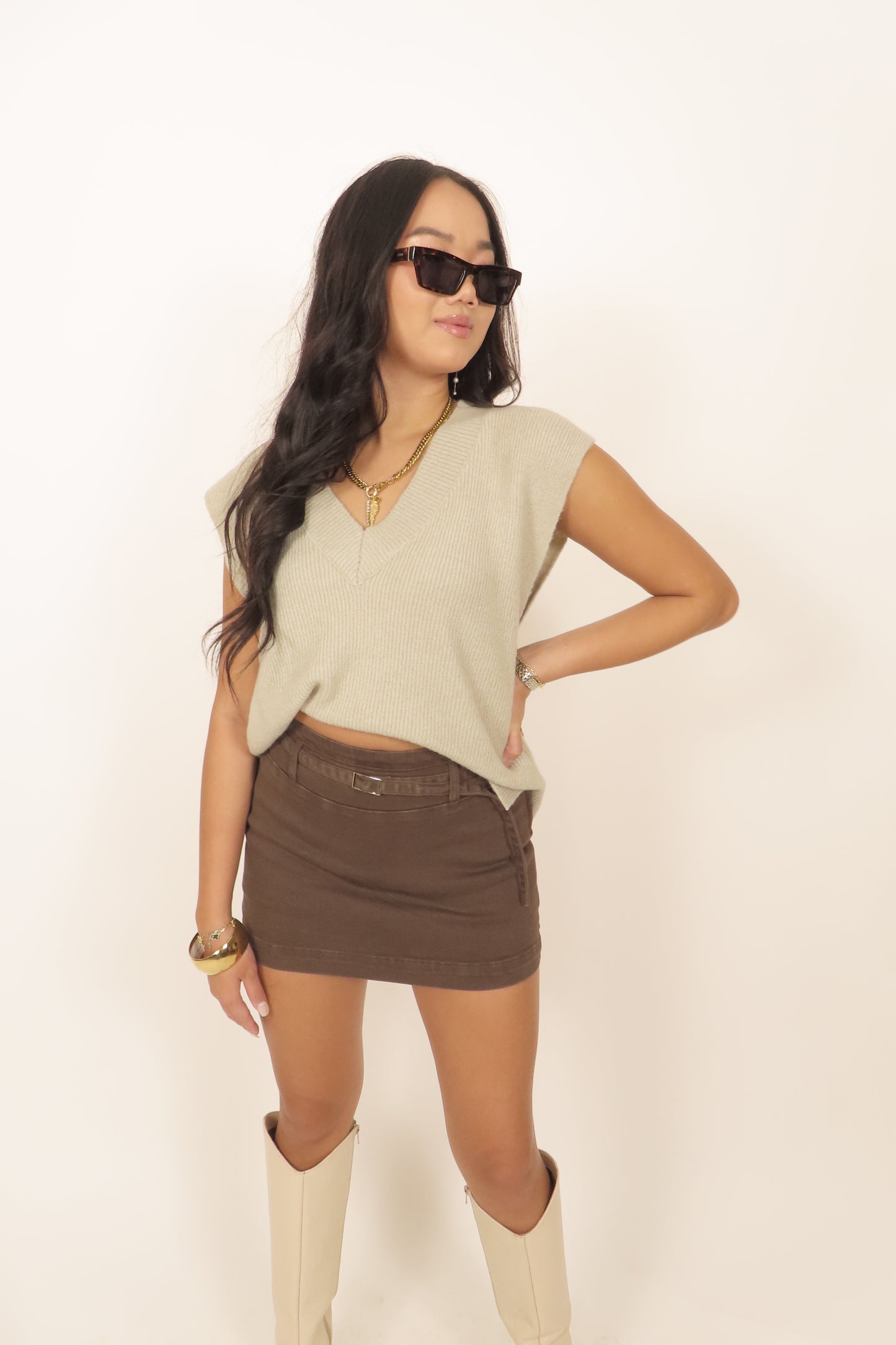 Sid Sleeveless Sweater