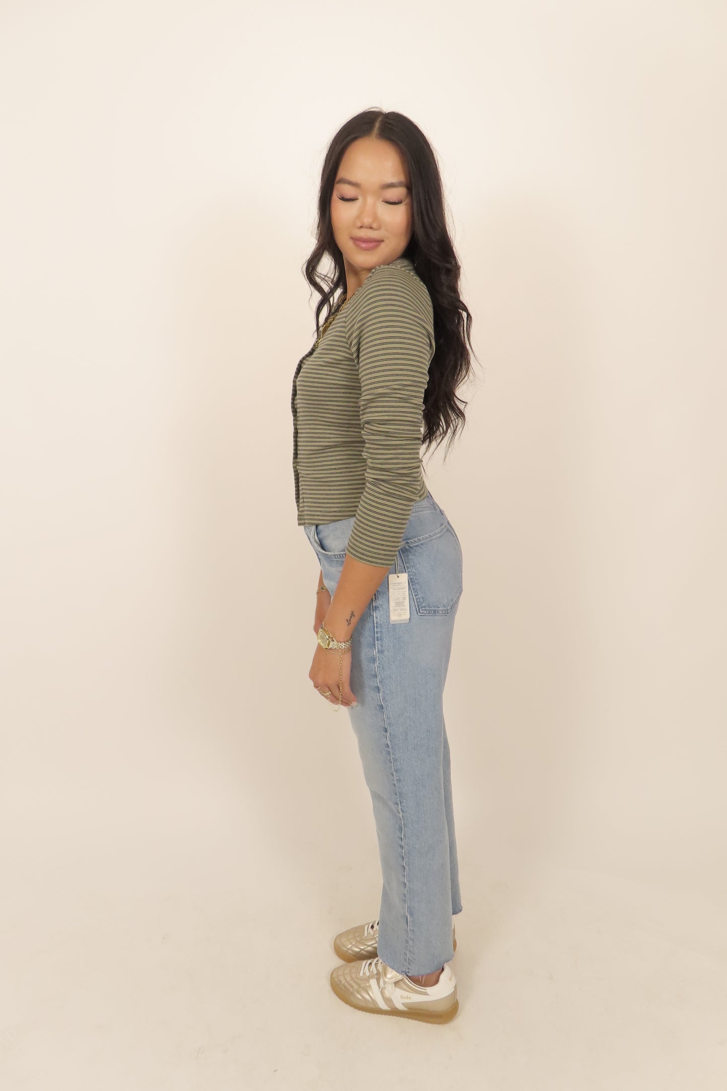 Jax Stripe Cardigan