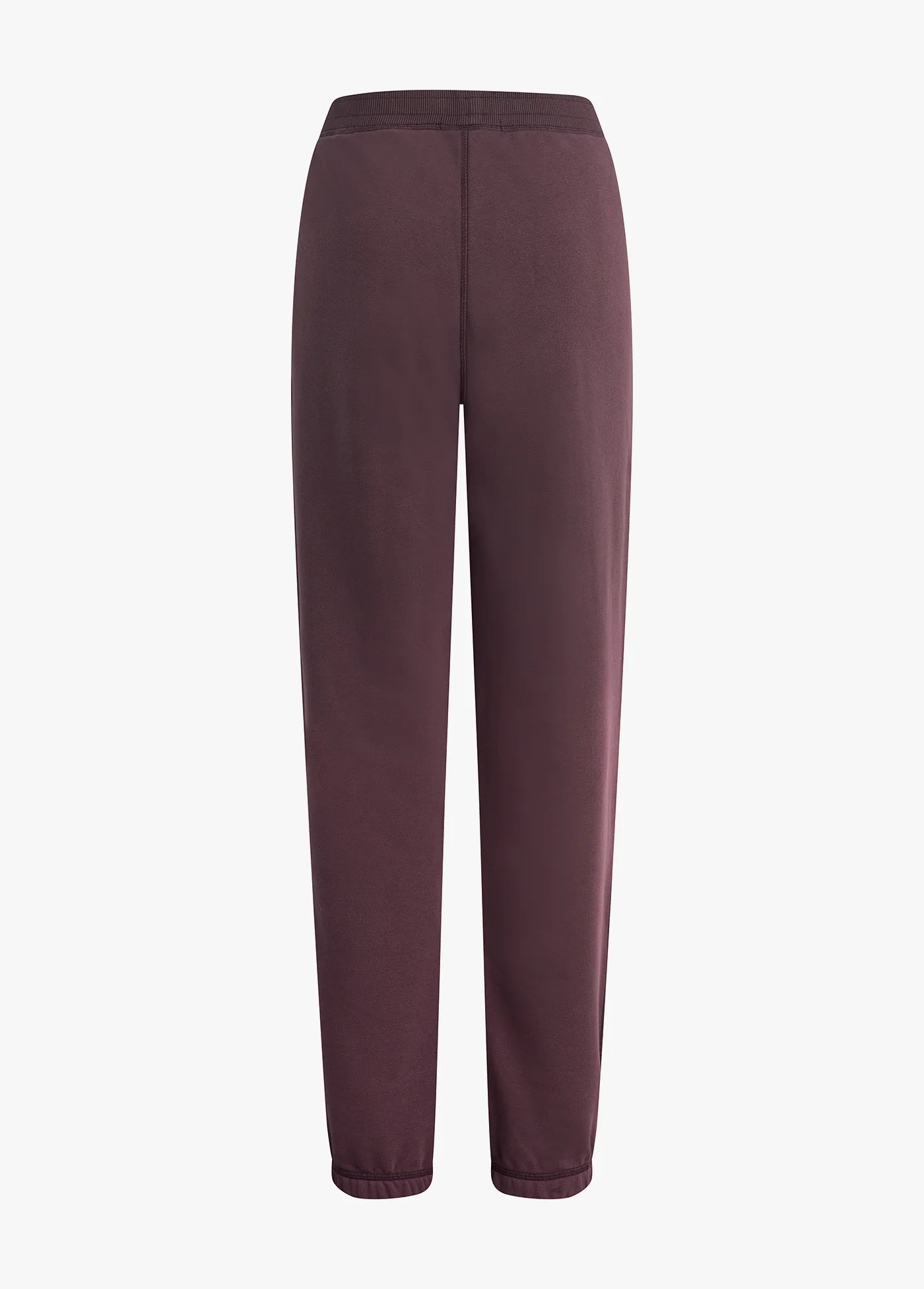 The Collegiate Jogger - Burgundy/Gardenia