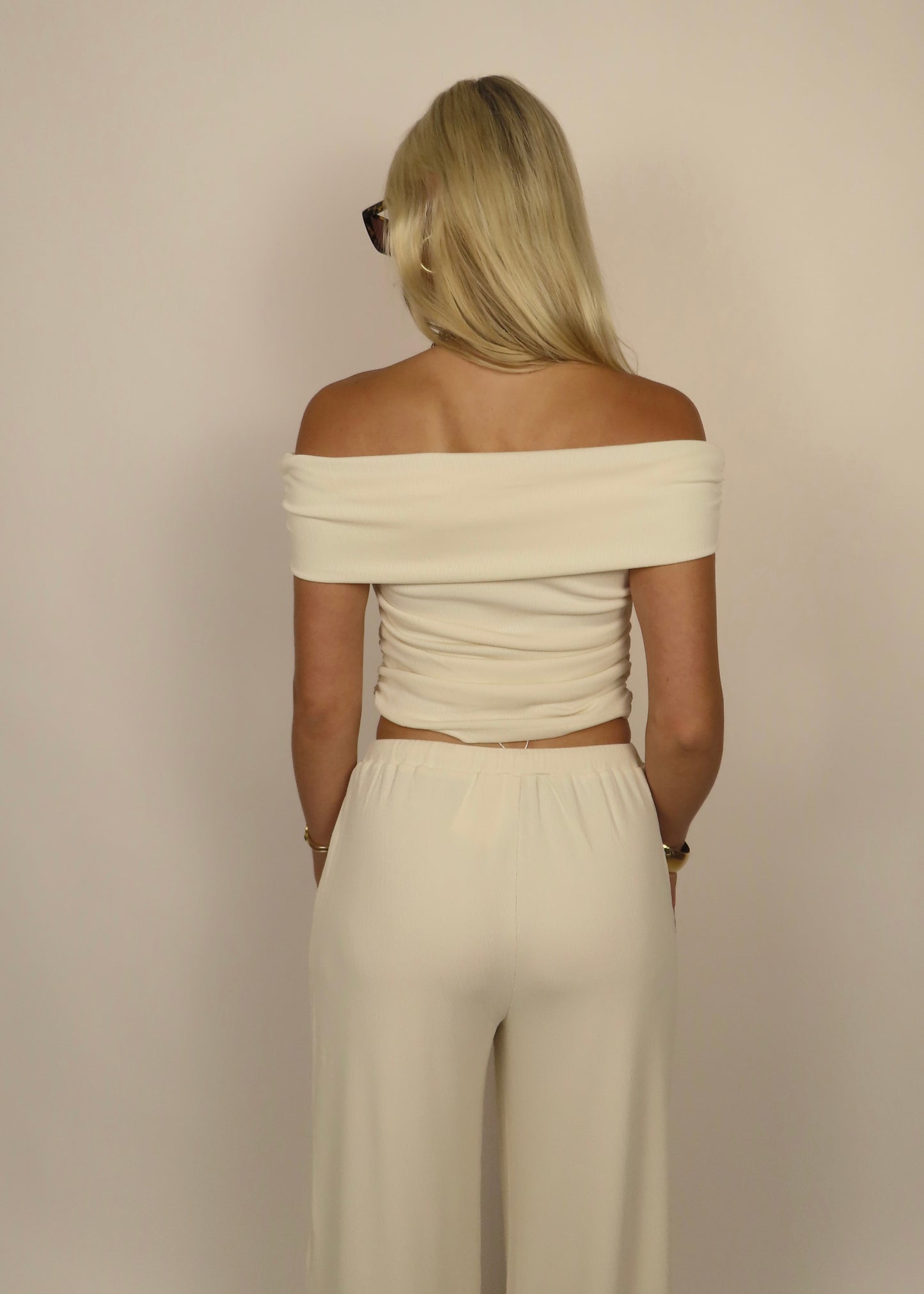 Ecru Wave Top