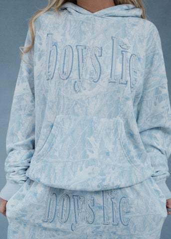 Blue Manhunt Racer Hoodie