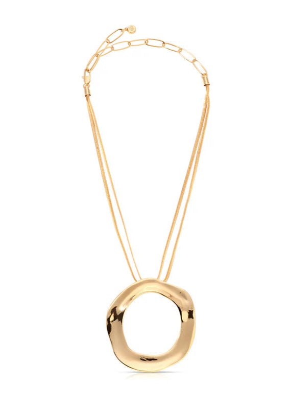 Open Circle Necklace