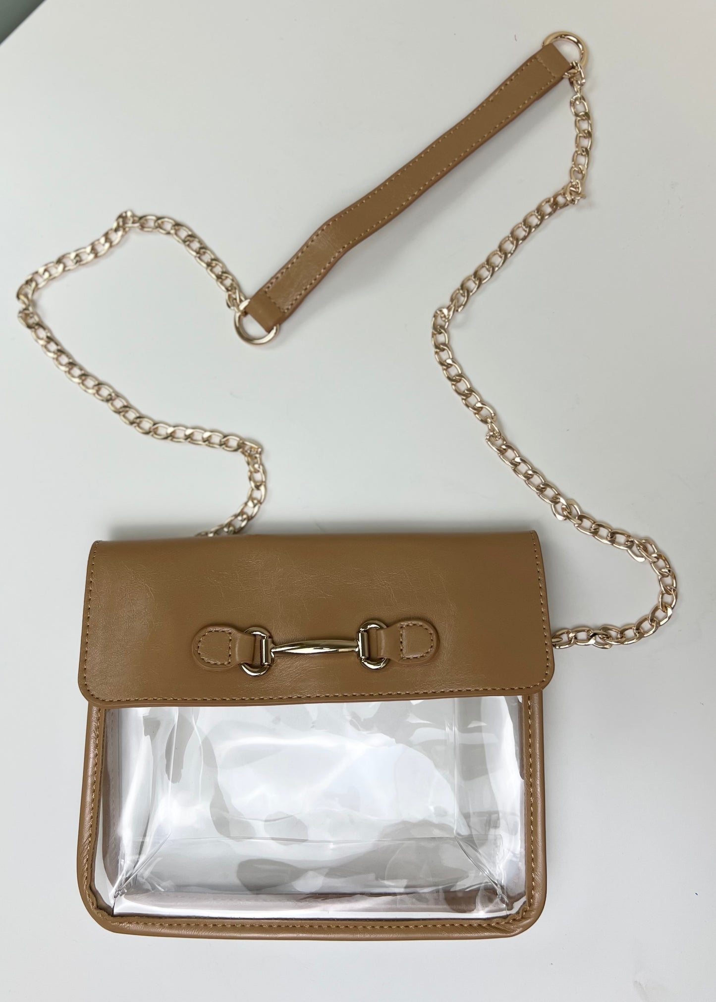 Beige Stadium Bag