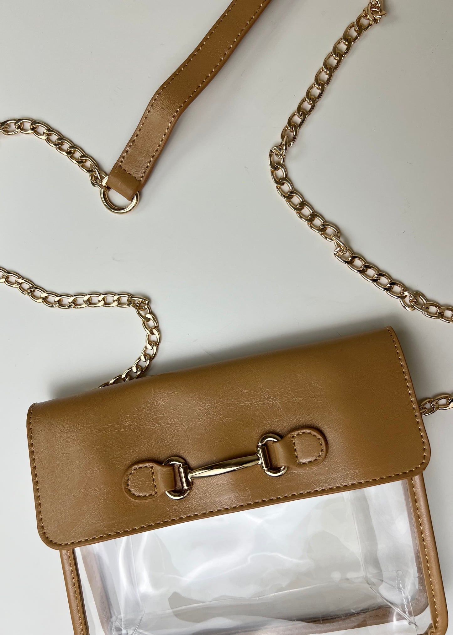 Beige Stadium Bag
