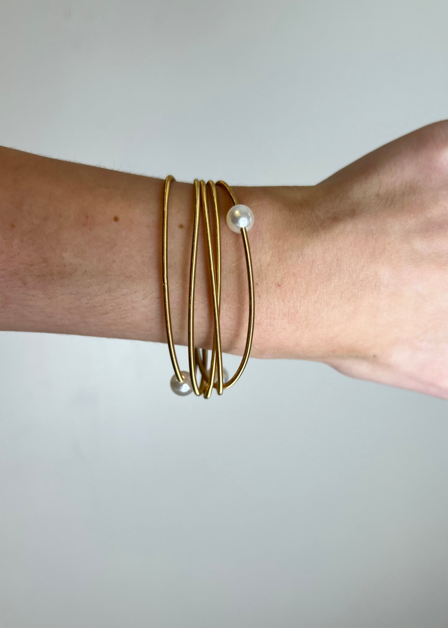Pearl Bracelet Stack