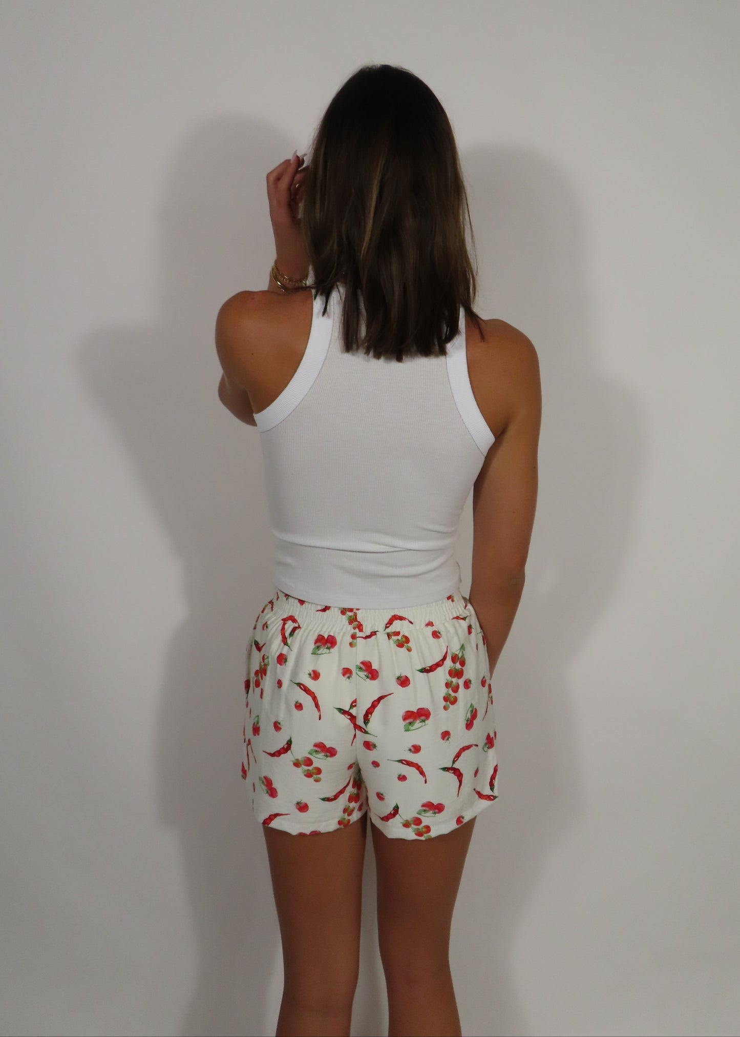 Chili Print Boxer Short