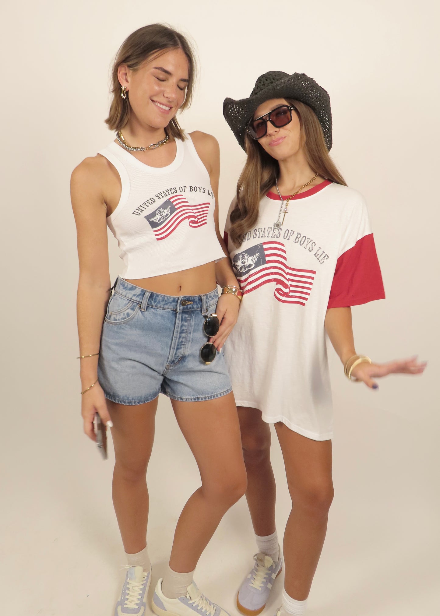 United States of Boys Lie BF Tee