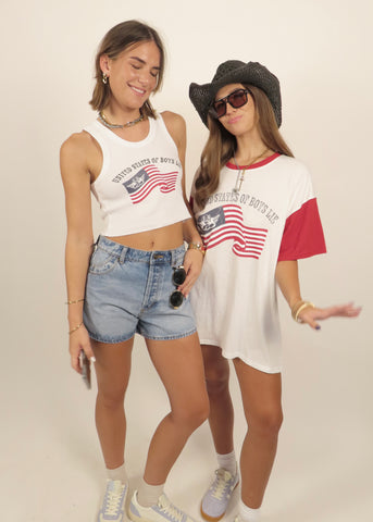 United States of Boys Lie BF Tee