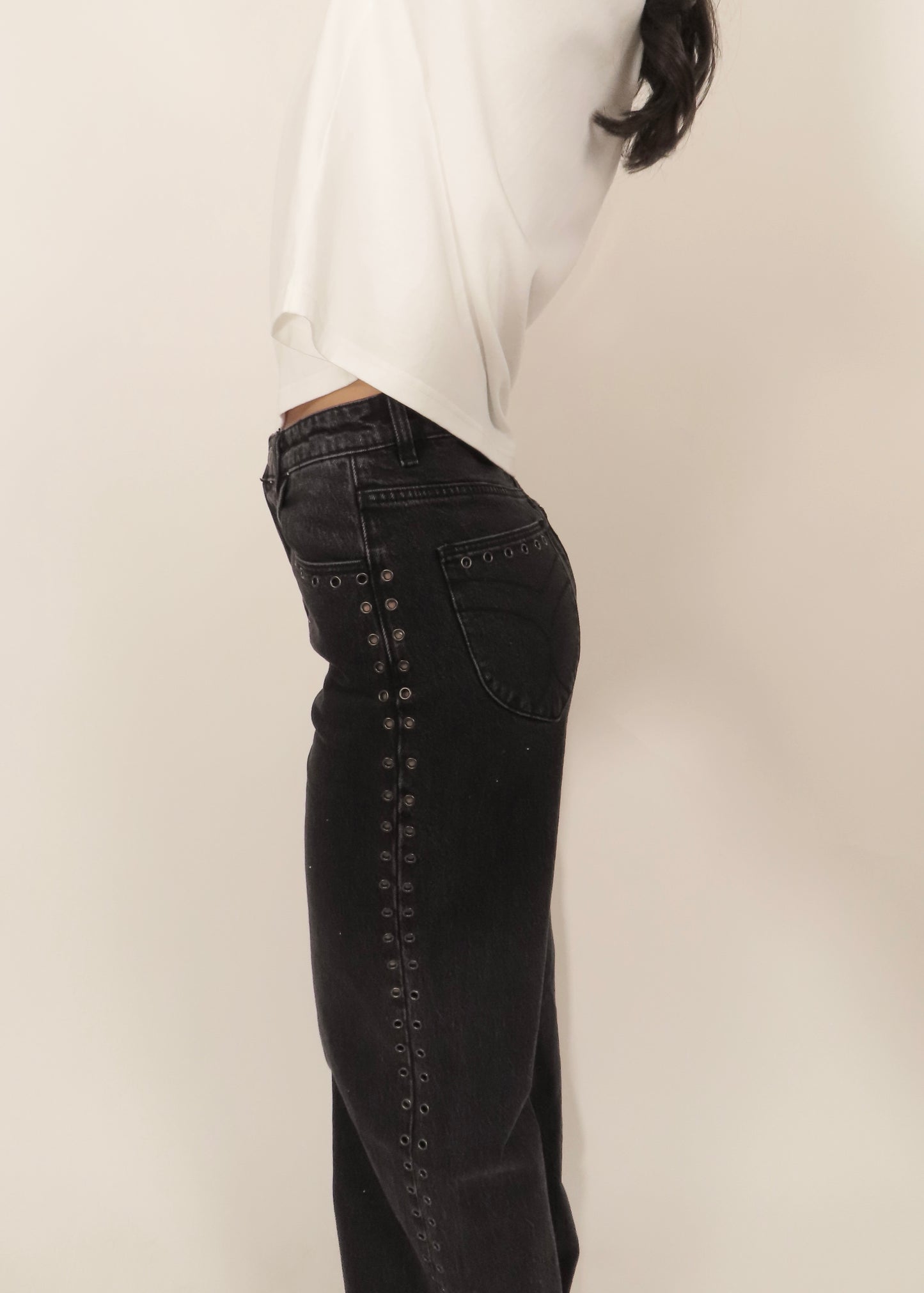 Sailor Scoop Black Sand Eyelet