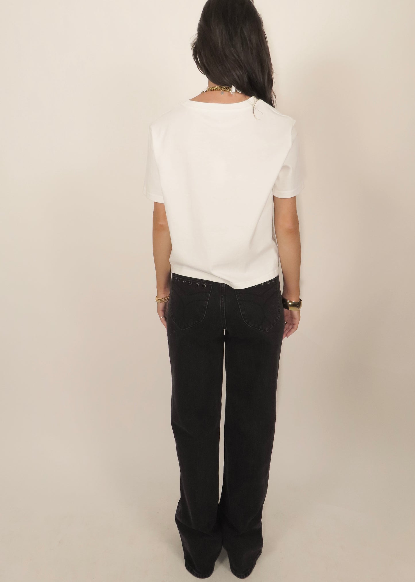 Sailor Scoop Black Sand Eyelet