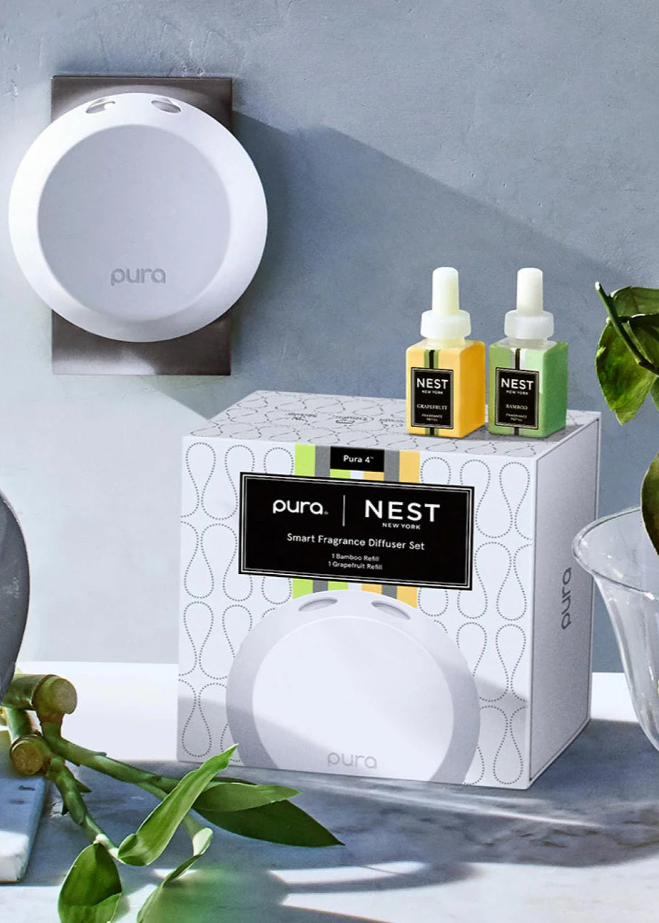 Nest new york. Nest near me. Nest candles near me. Pura diffuser. Pura diffuser near me. Wall diffuser. Wall diffuser near me. Home scenting. Luxury fragrance near me. Nest bamboo. Nest grapefruit. Home scenting. Pura near me. Pura refills near me. Cruelty free. Vegan. Clean home fragrances. Clean home fragrances near me.