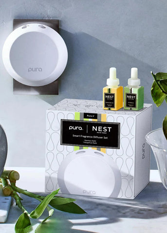 NEST x Pura 4™ Smart Fragrance Diffuser Set