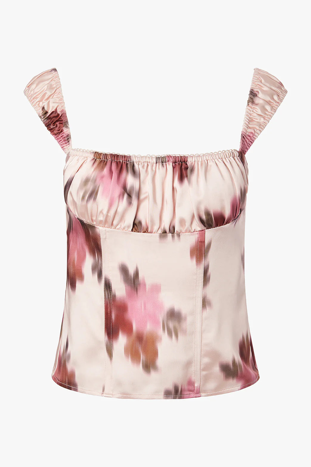 Ruched Cup Corset Blush Multi