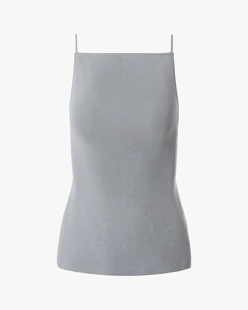 High Straight Neck Top