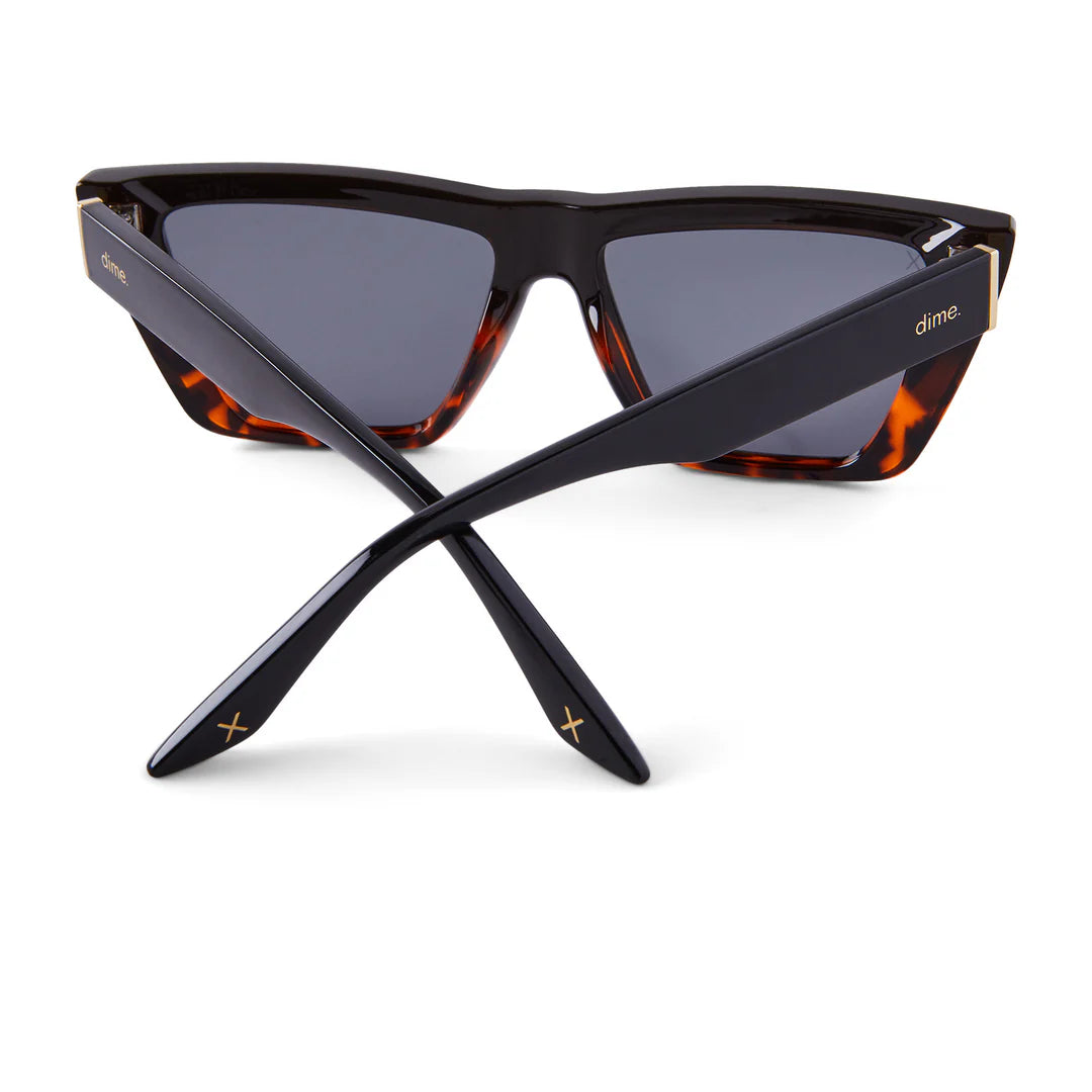 Melrose Black/Tortoise Grey Solid Polarized