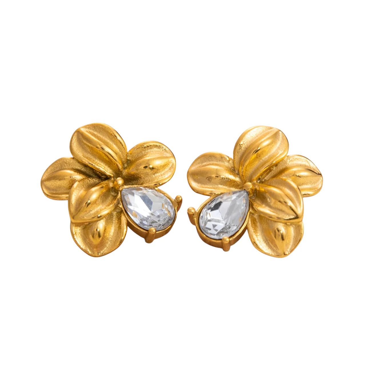 Flower Diamond Earrings
