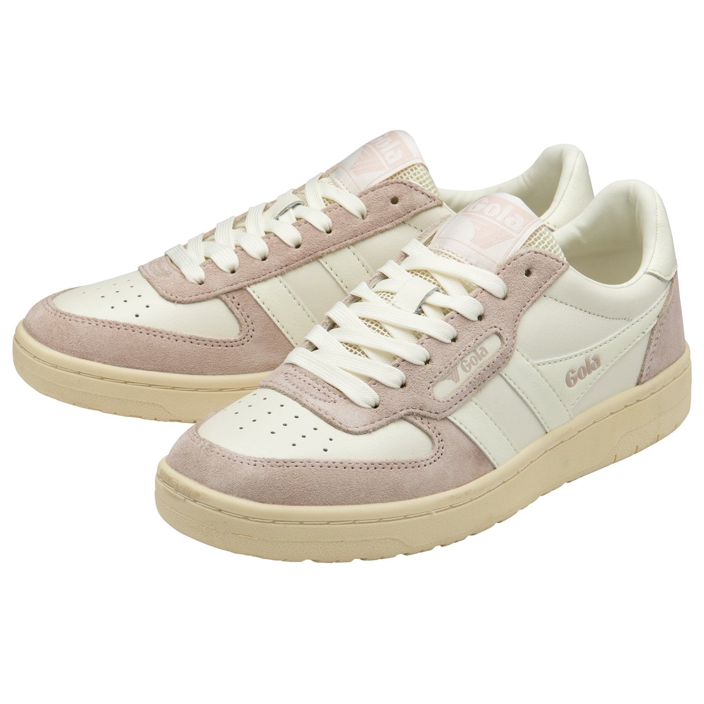 Women's Hawk Sneaker - Off White/Rose