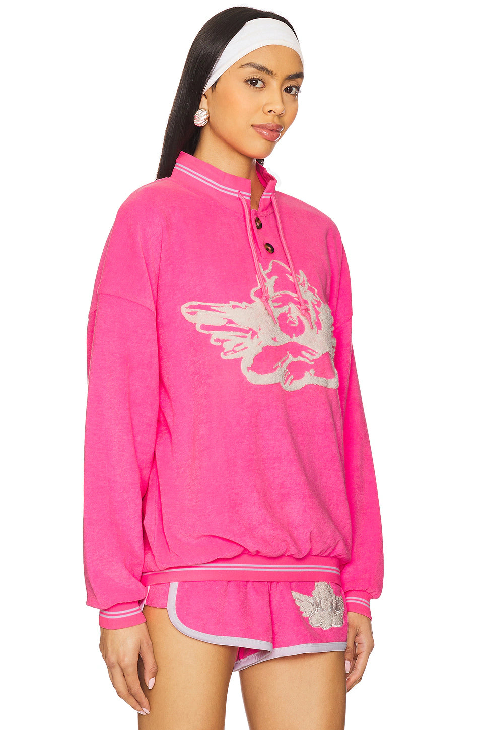 Cherub University Henley Crewneck