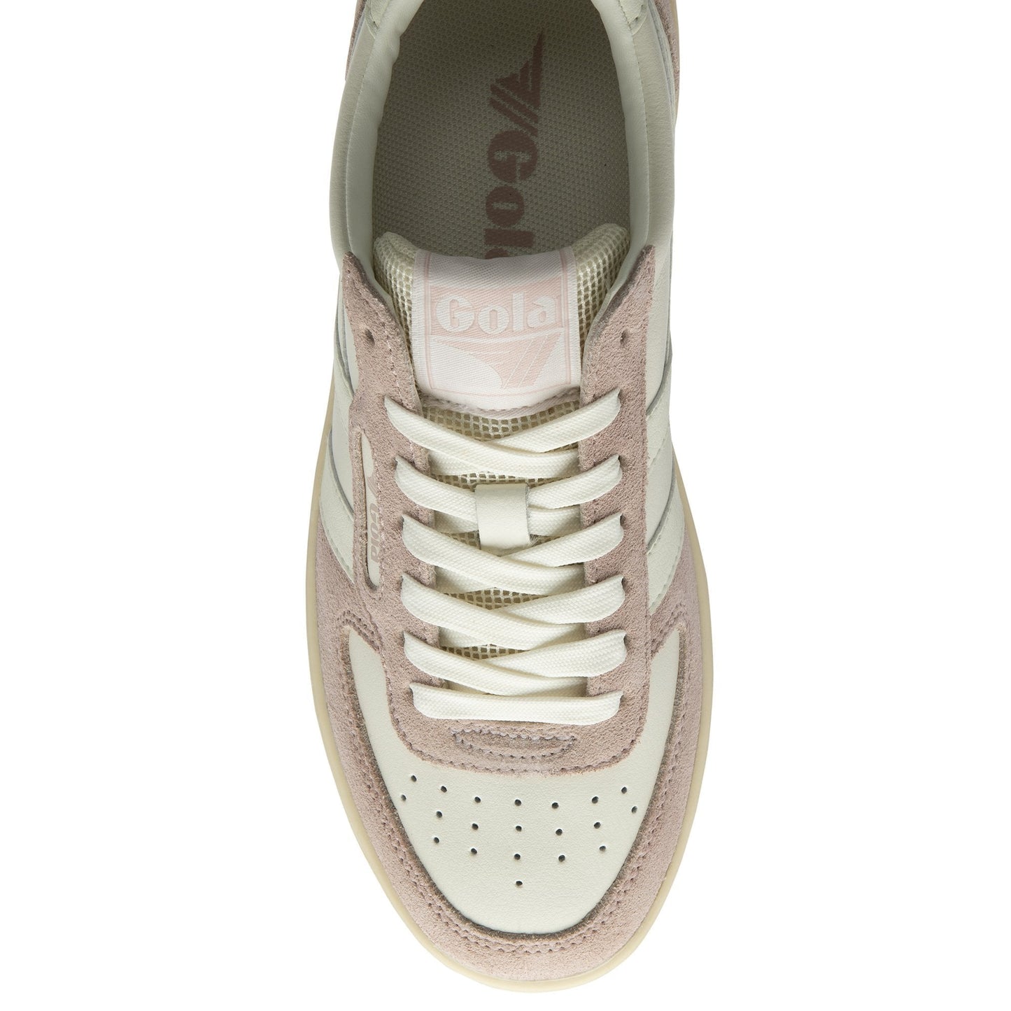 Women's Hawk Sneaker - Off White/Rose