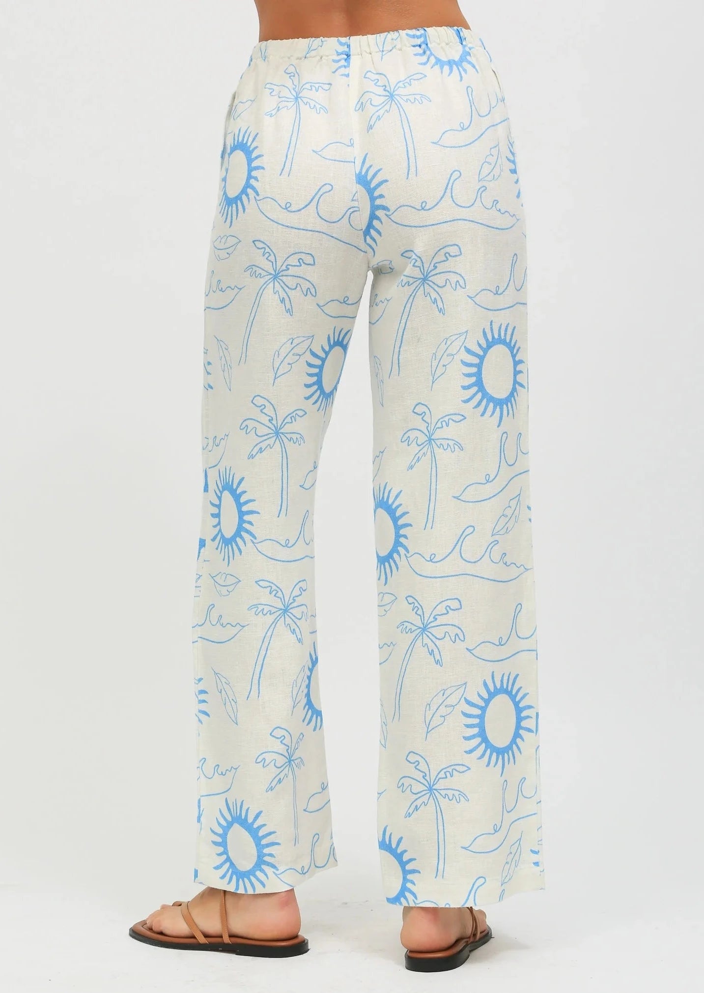 Sail Pant - Beach Scene