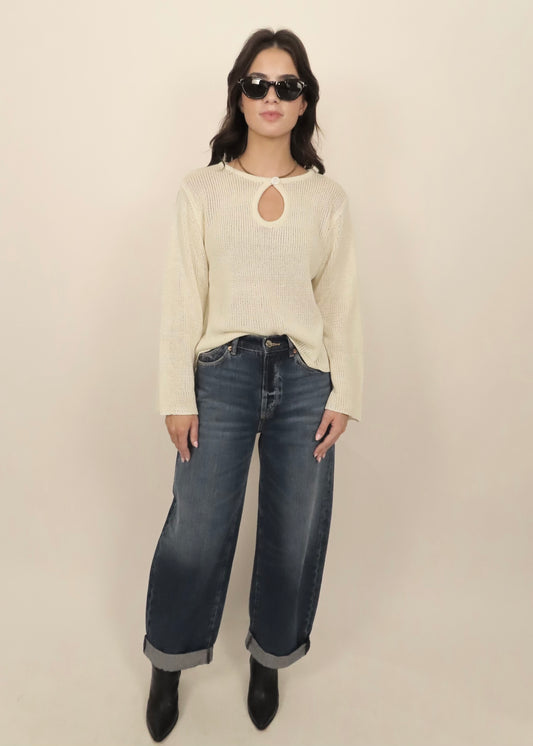 Keyhole Sweater