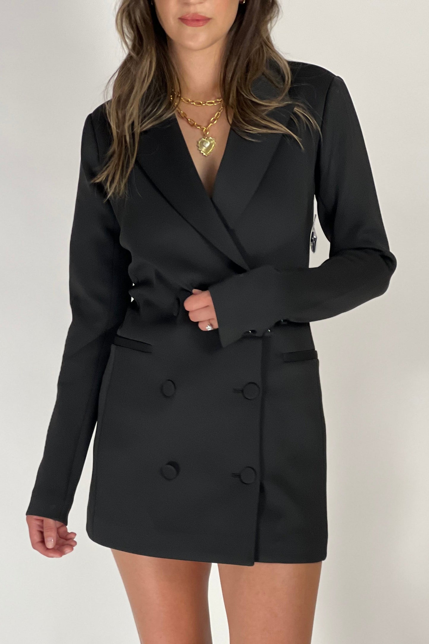 Scuba Exec Blazer Dress