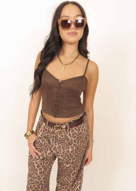 Suede Cami