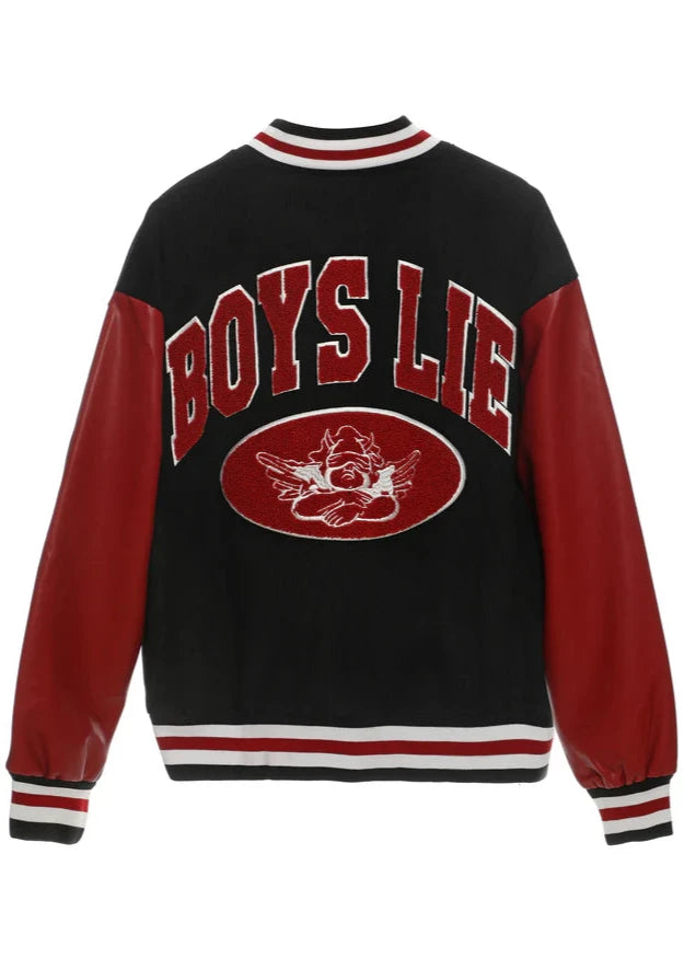 A Team Goes Red Varsity Jacket