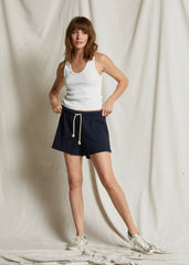 Layla French Terry Short - Navy