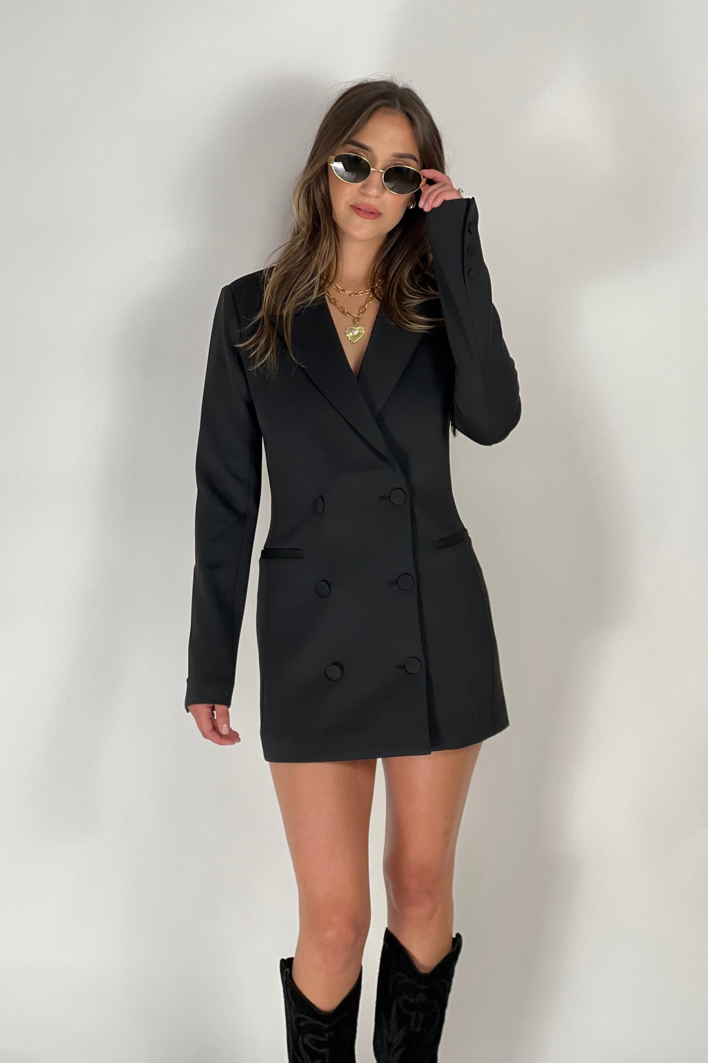 Scuba Exec Blazer Dress