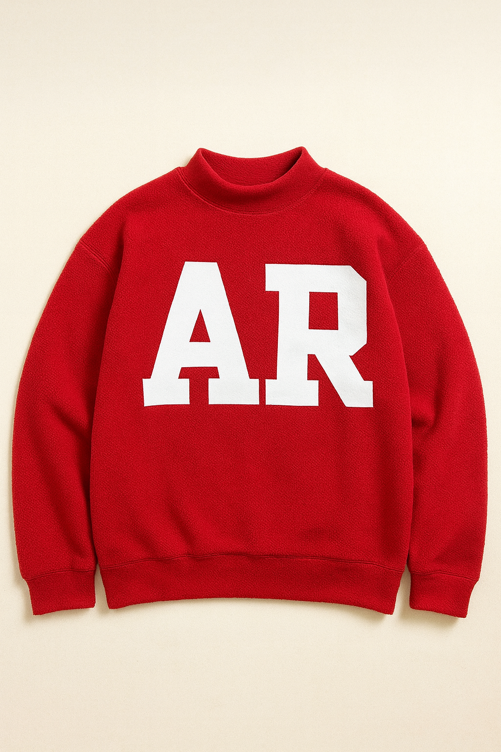 AR Reversible Mock Neck - Red