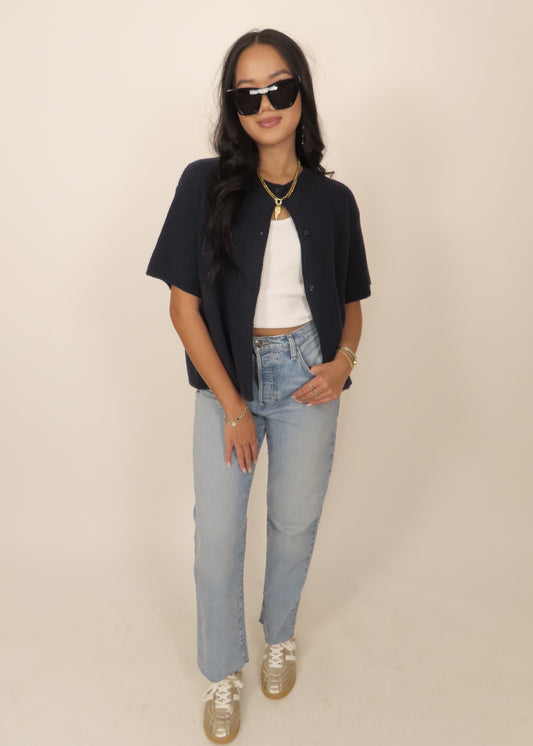 Cate Cardigan - Navy