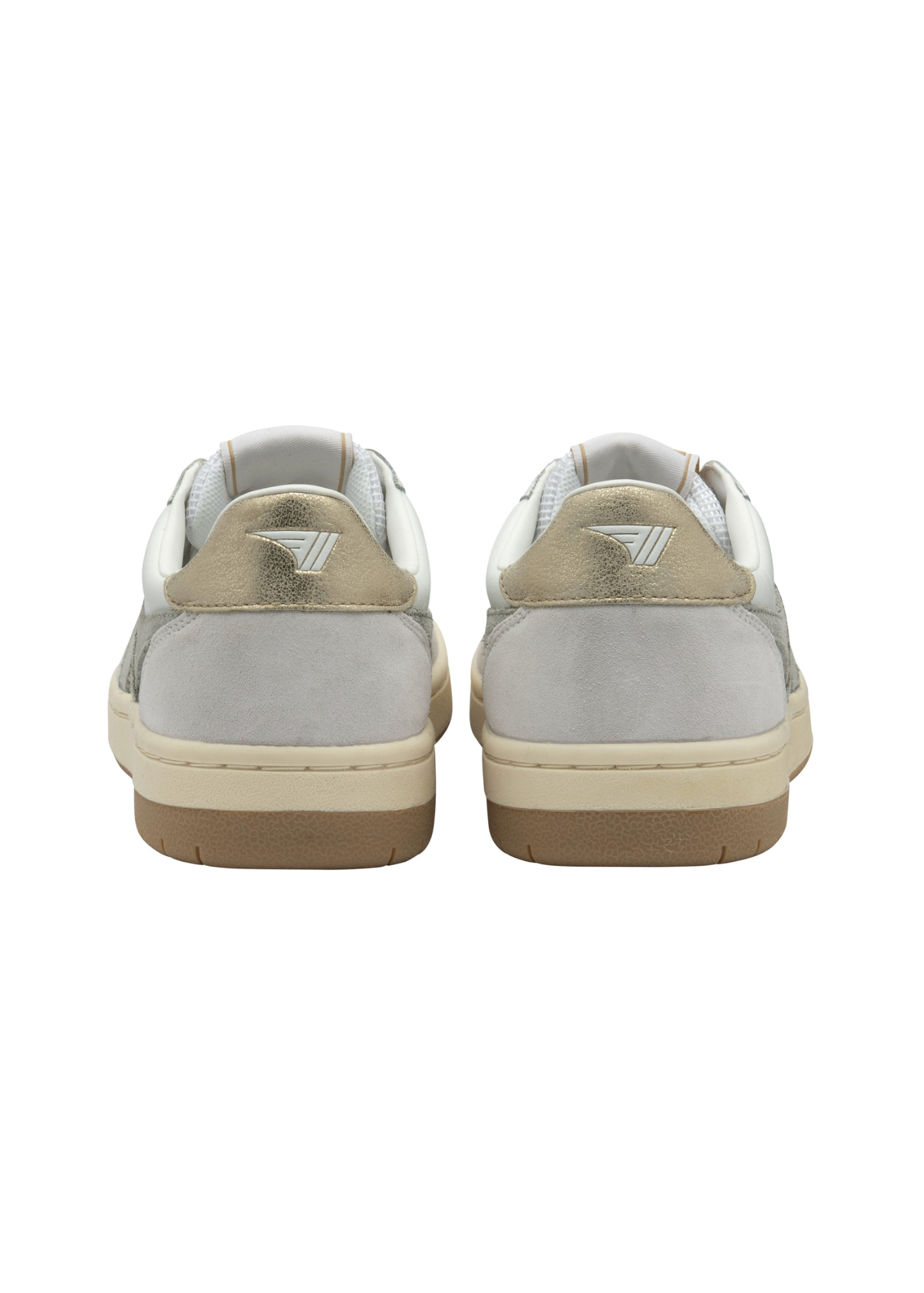 Women's Hawk Sneaker - White/Light Grey/Gold