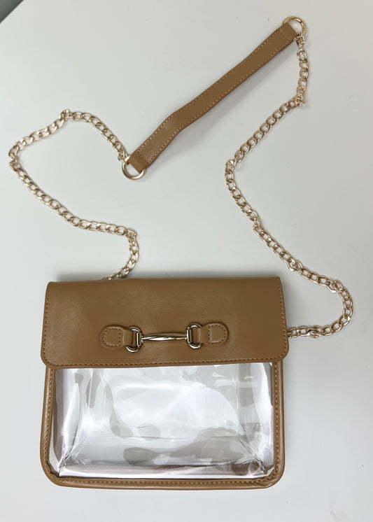 Beige Stadium Bag