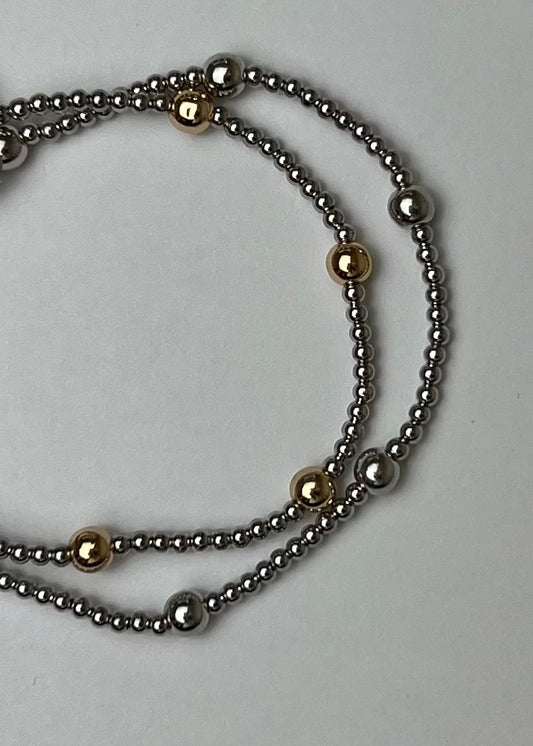 Mixed Bead Bracelets