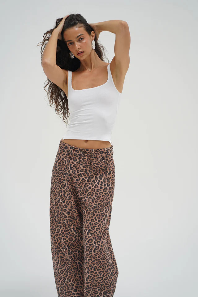 Cross Creek Leopard Pant