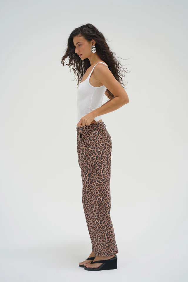 Cross Creek Leopard Pant