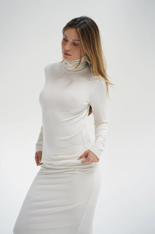 Reed Ribbed Long Sleeve Turtleneck
