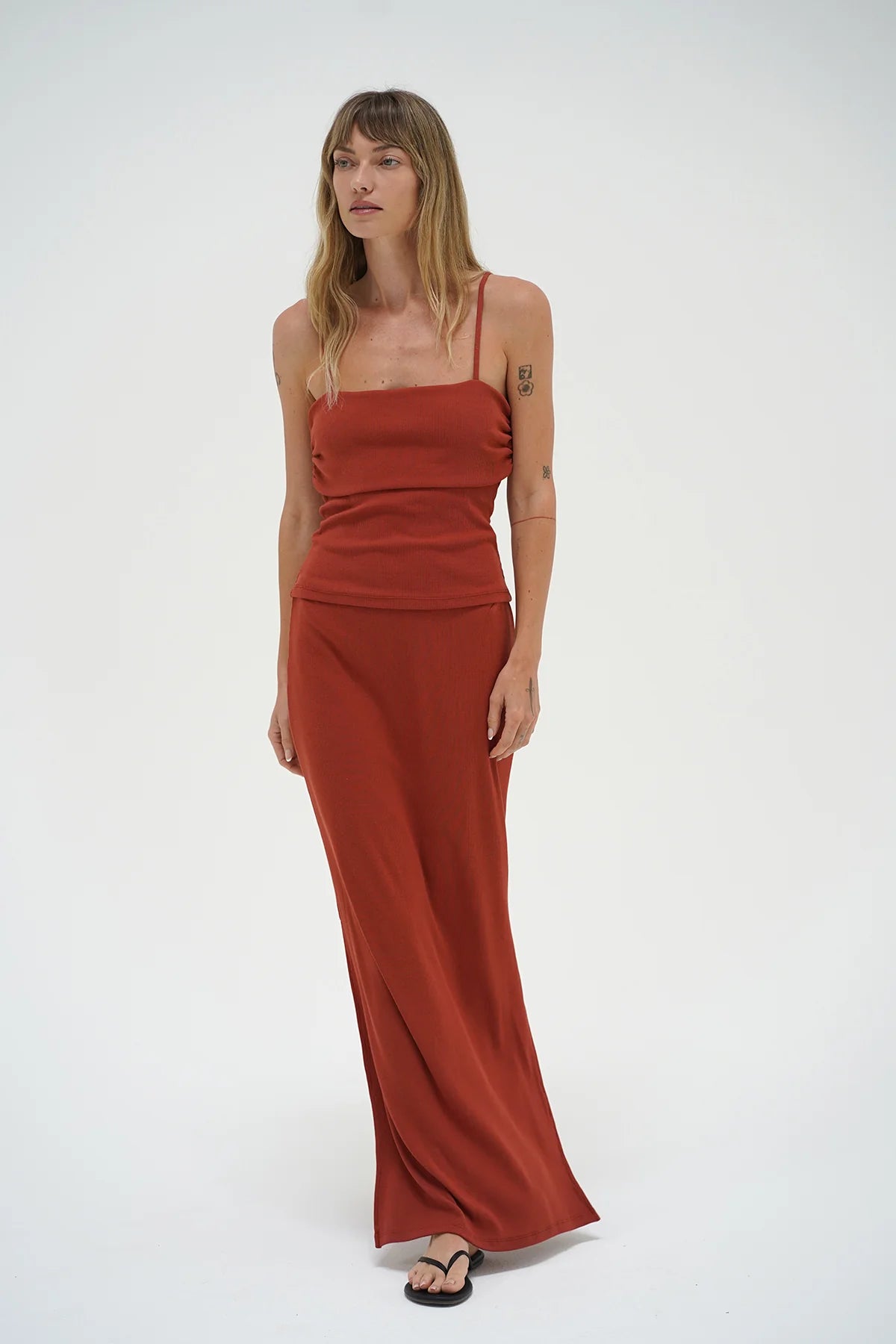Steph Ribbed Skirt - Bossa