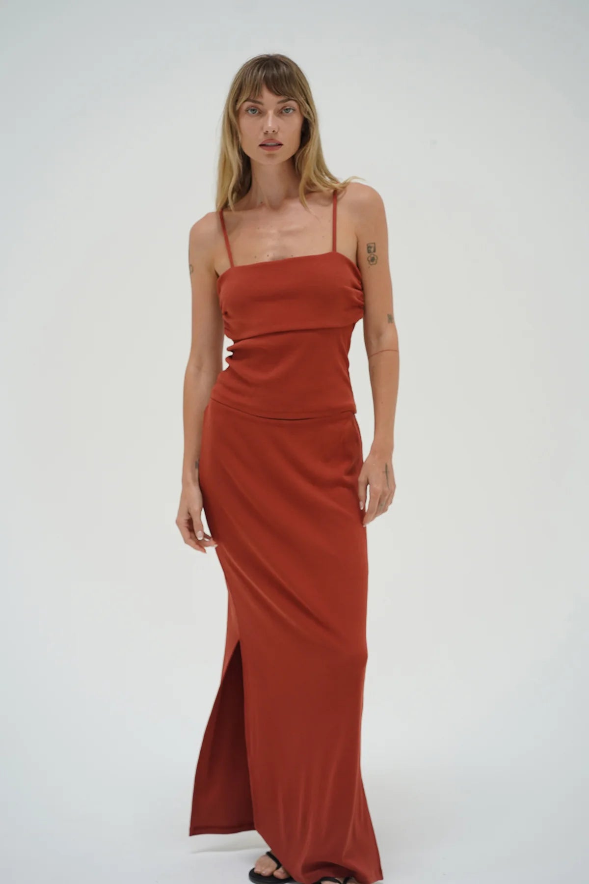 Steph Ribbed Skirt - Bossa