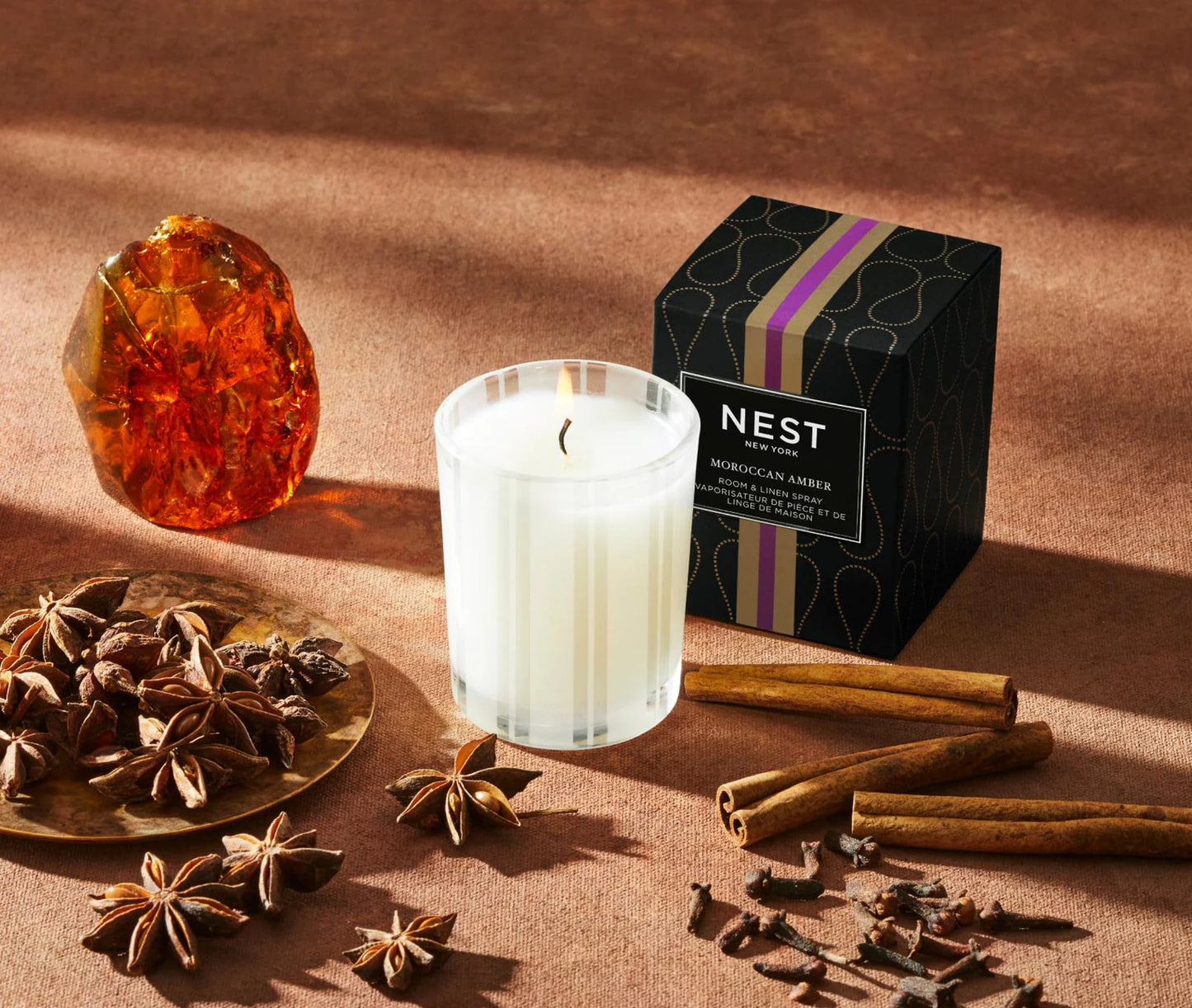 NEST Votive Candle - Moroccan Amber
