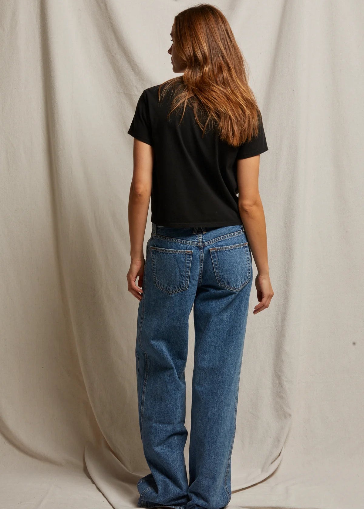 Springsteen Baby Tee - Black