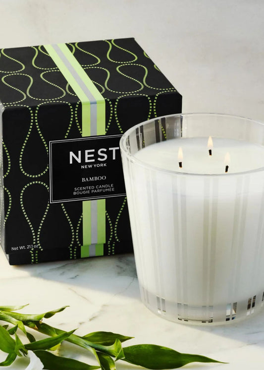 NEST 3-Wick Candle - Bamboo