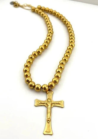 Gold Cross Necklace