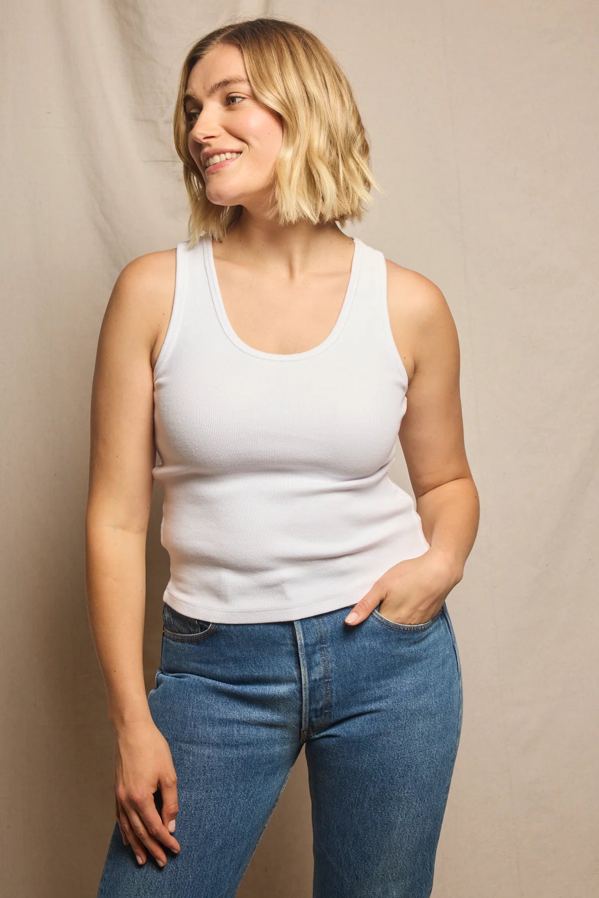 Debbie - White