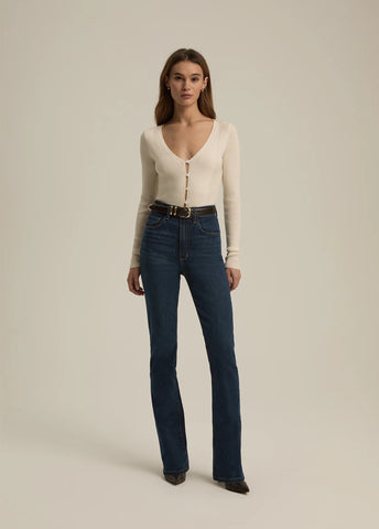 The Valentina Super High Rise Boot - Woodside