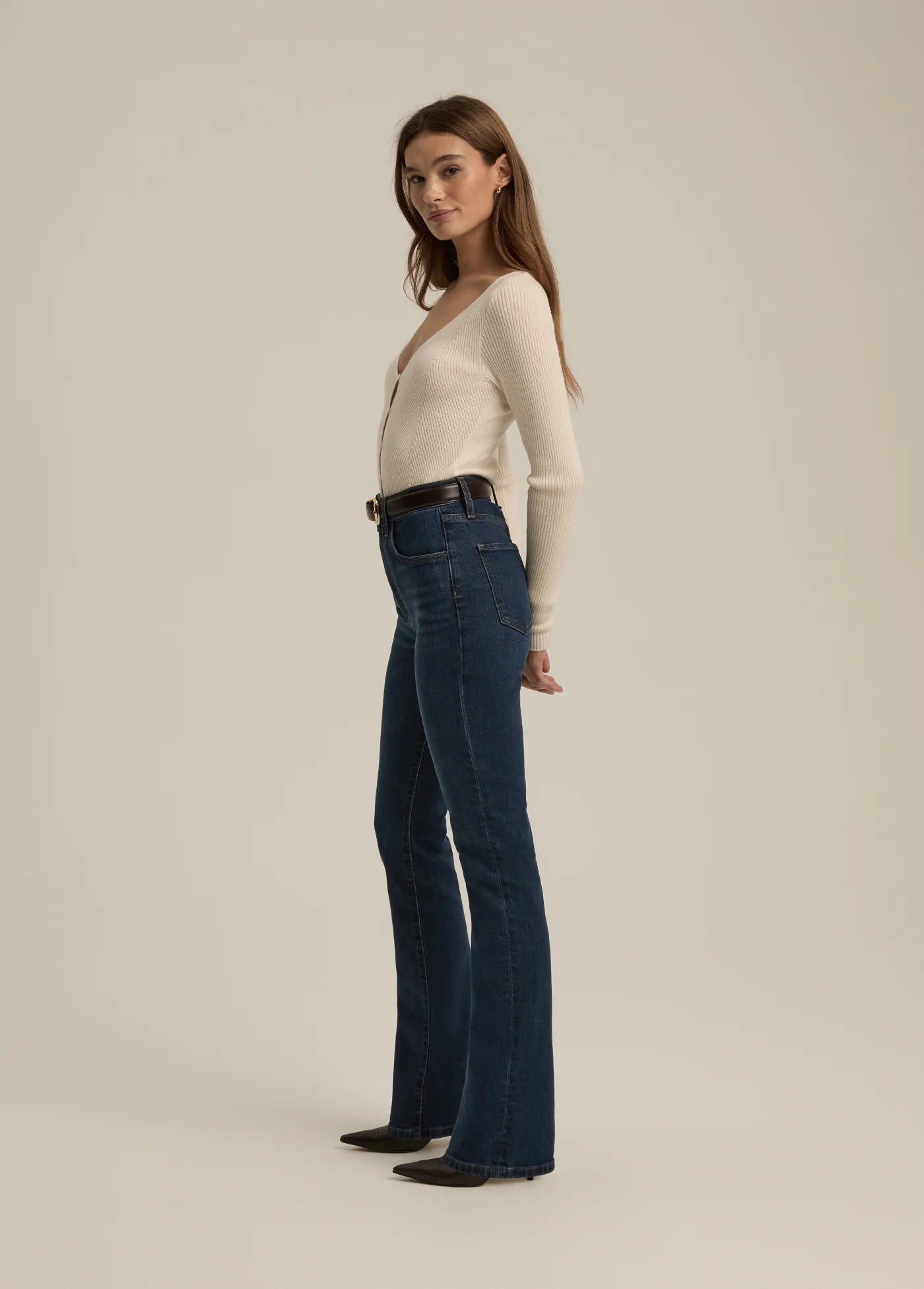 The Valentina Super High Rise Boot - Woodside
