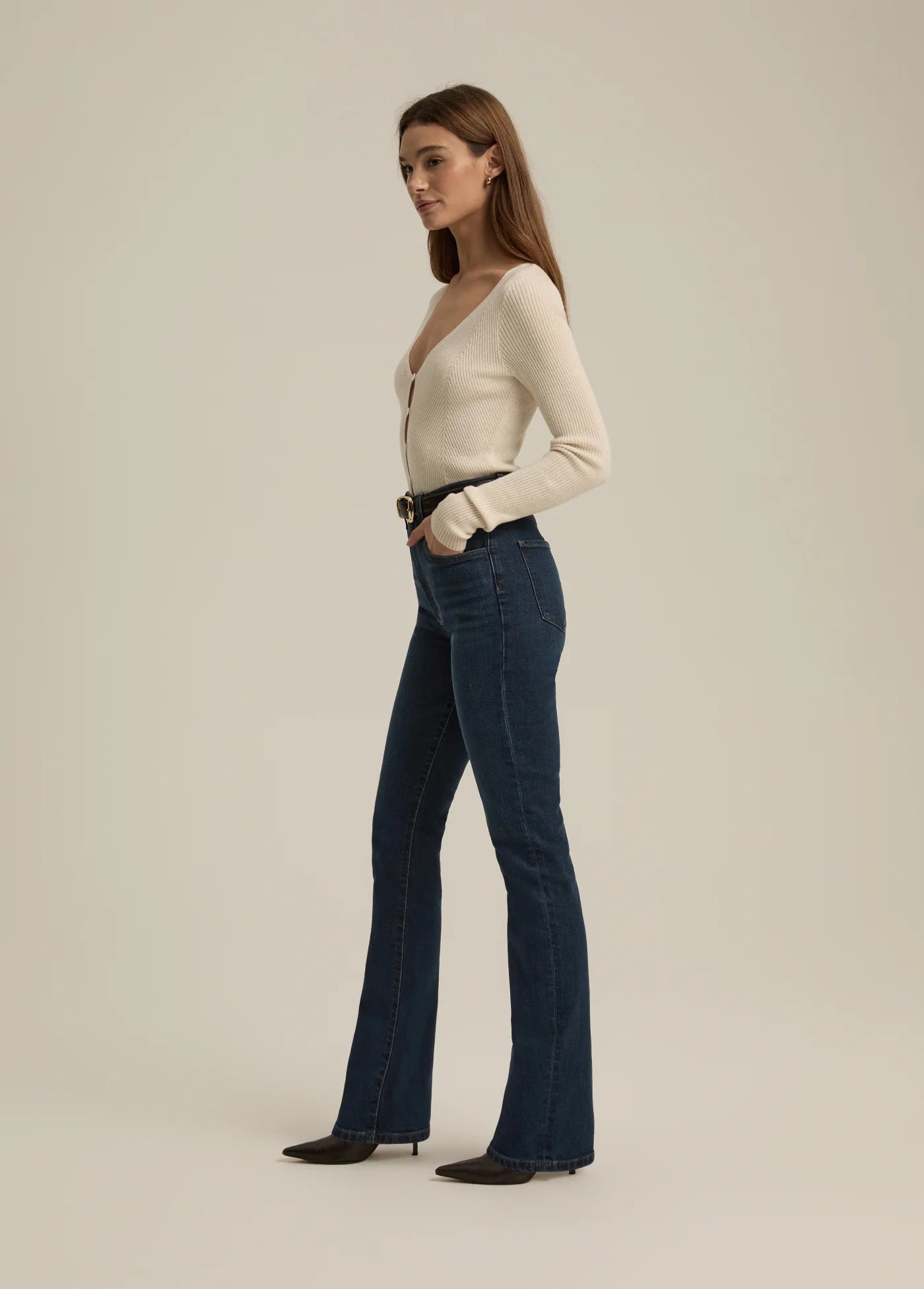 The Valentina Super High Rise Boot - Woodside