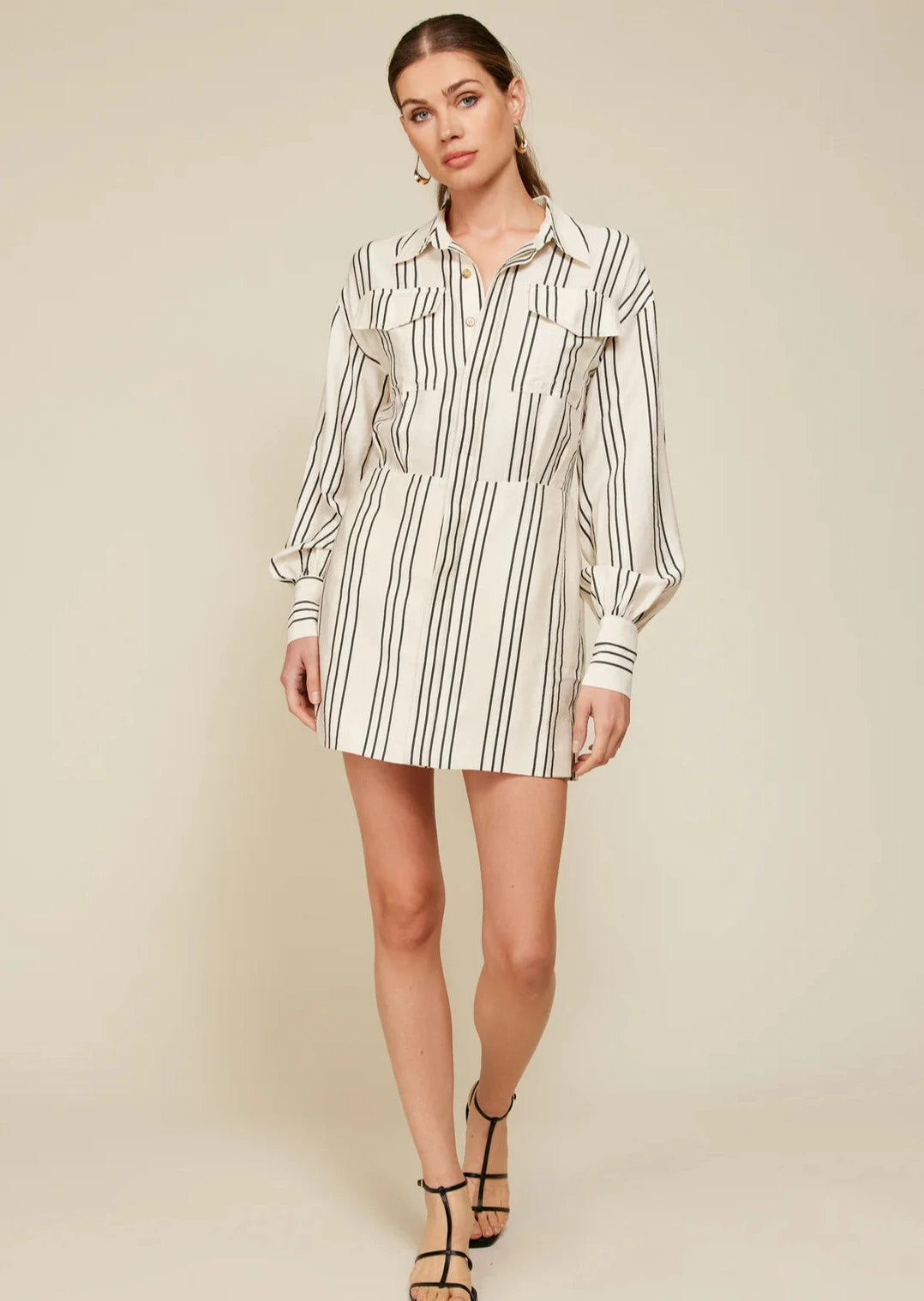 Freddie Stripe Mini Dress