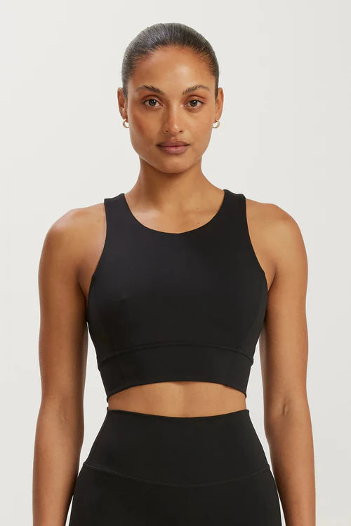 FenixLite Longline Bra - Black